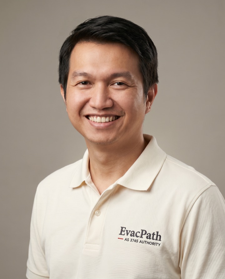 John Miguel Alpindo, founder of EvacPath